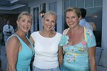 Michelle Boxer, Brenda Lane, Gwendolyn Gleason<br>at the Alzheimer's Association New York City Chapter cocktail party at the Southampton residence of Mark Zurack and Kathy Ferguson on 8-12-05. photo by Rob Rich copyright 2005 516-676-3939 robwayne1@aol.com