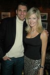 Patrick Blakslee and Julie Hayek  at the People Reaching Out Holiday Charity Event at the private residence of David Larkin on 12-13-04 in Manhattan, N.Y. photo by Rob Rich copyright 2004<br>516-676-3939<br>robwayne1@aol.com