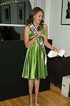Menaye Donkor, Miss Universe of Ghana  at the People Reaching Out Holiday Charity Event at the private residence of David Larkin on 12-13-04 in Manhattan, N.Y. photo by Rob Rich copyright 2004<br>516-676-3939<br>robwayne1@aol.com