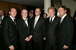 Matthew Lippman, Richard Strauss, Neil Hamburger, Spencer Lippman, Brad Hamburger<br>at the Jed Foundation 4th. Annual Benefit at Carnegie Hall and the Essex House on 6-13-05.  photo by  Rob Rich copyright 2005 516-676-3939 robwayne1@aol.com