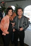 Jeanne Cella, Joe Petro<br>at the 4th Annual Peconic Bay Winery Thanksgiving Barrel Tasting and auction to benefit the Wildllife Trust and the NYIT Culinary Arts Center at Peconic Bay vineyards in Cutchogue, N.Y. on 11-20-05. photo by Rob Rich copyright 2005 516-676-3939 robwayne1@aol.com,