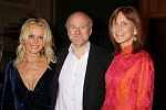 Tricia Walsh-Smith, Rocco Landesman, Debbie Landesman<br> 