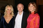 Tricia Walsh-Smith, Rocco Landesman, Debbie Landesman<br> 