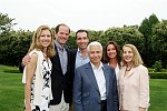 Silda and Eliot Spitzer, Michael  Falk,Nasser Kazeminy,  Annie Falk Yvonne Kazeminy<br>at a party honoring Elliot Spitzer at the Southampton, N.Y. residence of Annie and Michael Falk on 7-16-05. photo by S. Rosante for Rob Rich copyright 2005 516-676-3939 robwayne1@aol.com