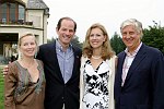 Marie Samuels, Eliot and Silda Spitzer, Bill Samuels<br>at a party honoring Elliot Spitzer at the Southampton, N.Y. residence of Annie and Michael Falk on 7-16-05. photo by S. Rosante for Rob Rich copyright 2005 516-676-3939 robwayne1@aol.com