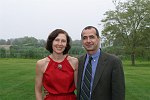 Harriette Resnick, Michel DeKonkoy<br>at a party honoring Elliot Spitzer at the Southampton, N.Y. residence of Annie and Michael Falk on 7-16-05. photo by S. Rosante for Rob Rich copyright 2005 516-676-3939 robwayne1@aol.com