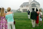 at a party honoring Elliot Spitzer at the Southampton, N.Y. residence of Annie and Michael Falk on 7-16-05. photo by S. Rosante for Rob Rich copyright 2005 516-676-3939 robwayne1@aol.com