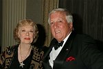 Joyce Randolph ( from the &quotHoneymooners")  with Malcolm Trary<br>at the USO awards dinner at the Warldorf Astoria in Manhattan, N.Y. on 12-7-05. photo by Rob Rich copyright 2005 516-676-3939 robwayne1@aol.com